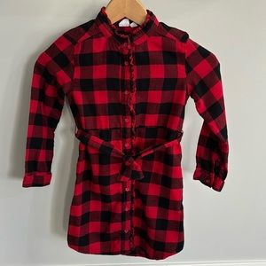 Gap girls flannel dress, size Small, Perfect for the Holiday